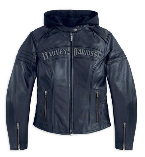 Harley Davidson Women's Miss Enthusiast Triple Vent Motorcycle Leather Jacket-Harley Jacket-Women Leather Jacket-Leather Jacket Women-Gift❤️ https://redbearjacket.com/collections/women/products/harley-davidson-womens-miss-enthusiast-triple-vent-motorcycle-leather-jacket-harley-jacket-women-leather-jacket-leather-jacket-women-gift?variant=46551218094363 #women #womens #womensfashion #womenfashion #womenjacket #womenjackets #womenjacketstyle #motorcyclejacket #bikerjacket #redbearjacket #wome... Hardly Davidson, Moto Harley Davidson, Harley Jacket, Harley Davidson Merchandise, Harley Davidson Leather Jackets, Letterman Jackets, True American, 3 In 1 Jacket, Harley Davidson Jacket