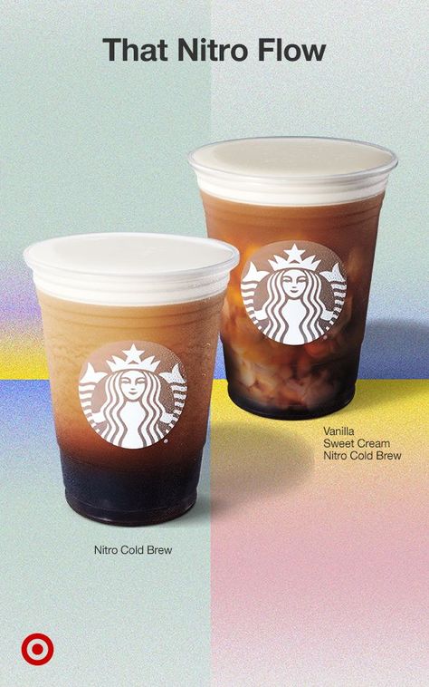 Starbucks Nitro Cold Brew, Starbucks Products, Starbucks Cafe, Vanilla Sweet Cream, Nitro Cold Brew, African Symbols, Sweet Cream, Branding Design Inspiration, Starbucks Drinks