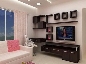 15 Square Shelves Wall Decor That Defines Beauty - Top Inspirations Tv Shelf Design, Tv A Muro, Modern Tv Unit Designs, Wall Unit Designs, Tv Unit Furniture Design, Tv Unit Decor, Modern Tv Wall Units, Modern Tv Cabinet, Tv Cabinet Design