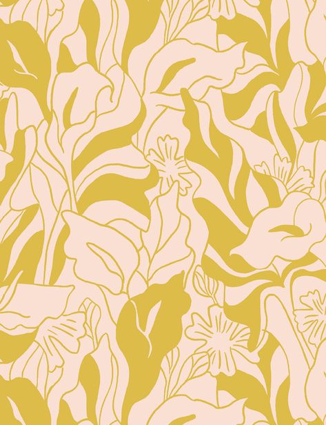 Kasey Free Studio Surface Pattern Design Inspiration, Pattern Design Inspiration, Textile Prints Design, Pretty Backgrounds, Block Printing Fabric, Summer Patterns, Arte Floral, Botanical Wall Art, Patterns In Nature