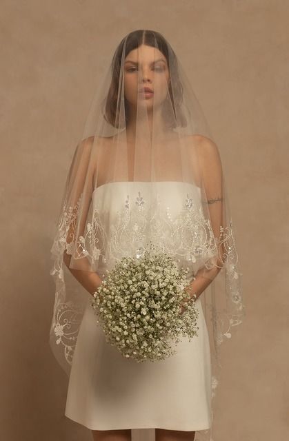 Veils Bridal Over Face, Eva Lendel, Drop Veil, Mantilla Veil, Blusher Veil, Wedding Vision, Veil Brides, Handcrafted Accessories, Bridal Look