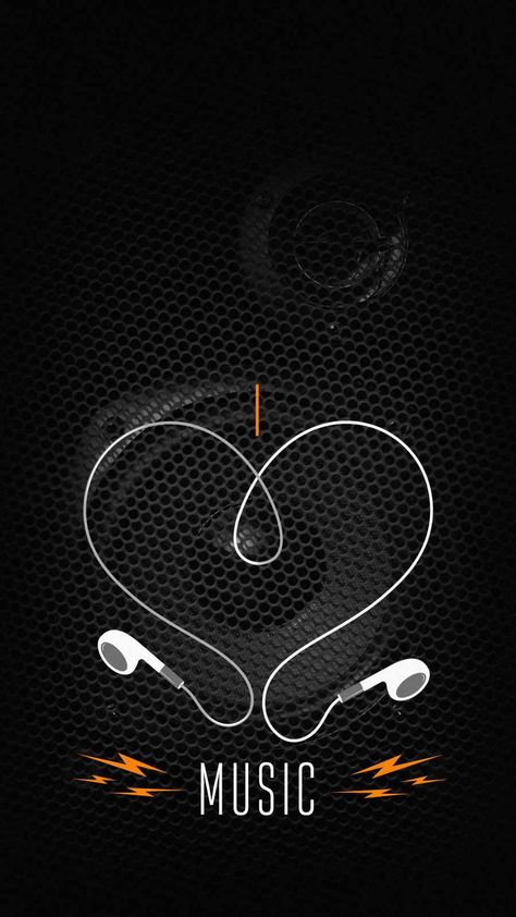 Music Love IPhone Wallpaper - IPhone Wallpapers : iPhone Wallpapers Love Iphone Wallpaper, Cute Iphone Wallpaper, Love Wallpapers, Iphone Wallpaper Music, Black Hd Wallpaper, Zero Wallpaper, Wallpaper Music, Heart Iphone Wallpaper, Ipad Wallpapers