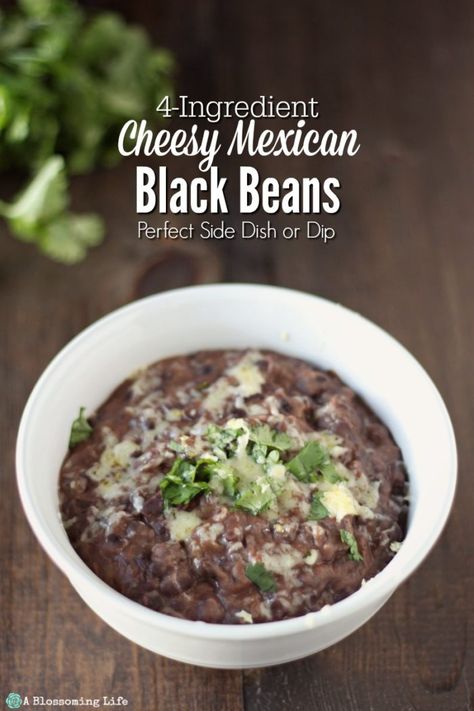 Mexican Black Beans Recipe, Mexican Corn Side Dish, Gf Side Dishes, Mexican Bean Salad, Black Beans Recipe, Taco Side Dishes, Mexican Black Beans, Hawaiian Chicken Recipes, Whole Bowl