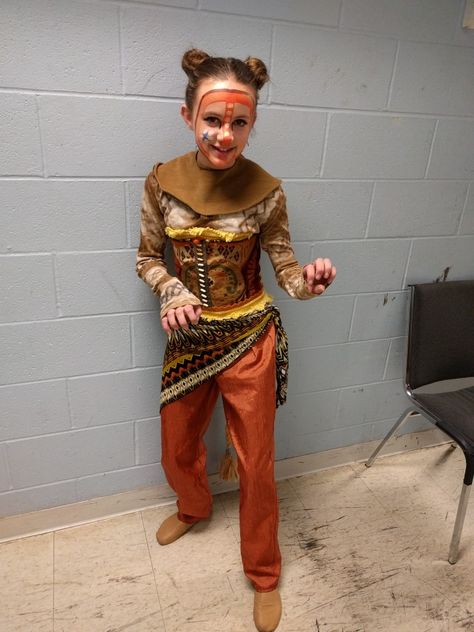 Young Nala Lion King Junior Costumes, Nala Costume, Lion King Jr Costumes, Lion King Play, Nala Lion King, Lion King Costumes, Theater Tech, Costume Lion, Lion King Costume