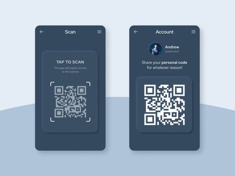 Qr Code Layout Design, Qr Code Card Design, Qr Code Design Creative, Qr Code Design Ideas, Card Design Ui, Qr Code Ideas, Qr App, Qr Code App, Business Card Qr Code