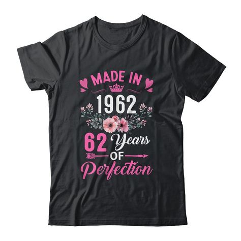 62 Birthday Decorations Women Female 62nd 1962 Birthday Shirt Tank Top Funny Saying Vintage 1962 62nd Birthday 1962 62nd Gifts For Women Best Gift For Girl Guy Classic Retro Sixty-Two Old Born In 1962 62 Years Old Best Gift For 62nd Quotes For Him Her Present Ideas For Clothes Funny New 2024 Tee T-Shirts Clothes Outfits Apparel Costume Great Saying For Men Women Girls Guy Age Funny Quotes, Birthday Decorations Women, Funny Quotes For Him, 40th Birthday For Women, Ideas For Clothes, 76th Birthday, 46th Birthday, Birthday Women, 42nd Birthday