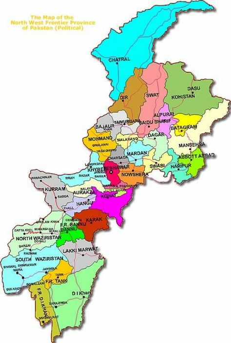 KPK Pashtun Culture, Geography Vocabulary, Pakistan Map, Beautiful Pakistan, Infographic Map, Asia Map, Leadership Books, Geography Map, Khyber Pakhtunkhwa