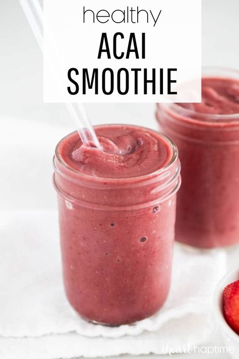 Tropical Smoothie Cafe Recipes Copycat Acai Berry Boost, Açaí Smoothie Recipe, Ice Smoothie Recipes, Açai Smoothie, Acia Bowls, Açaí Smoothie, Acai Smoothie Recipe, Acai Berry Smoothie, Acai Recipes