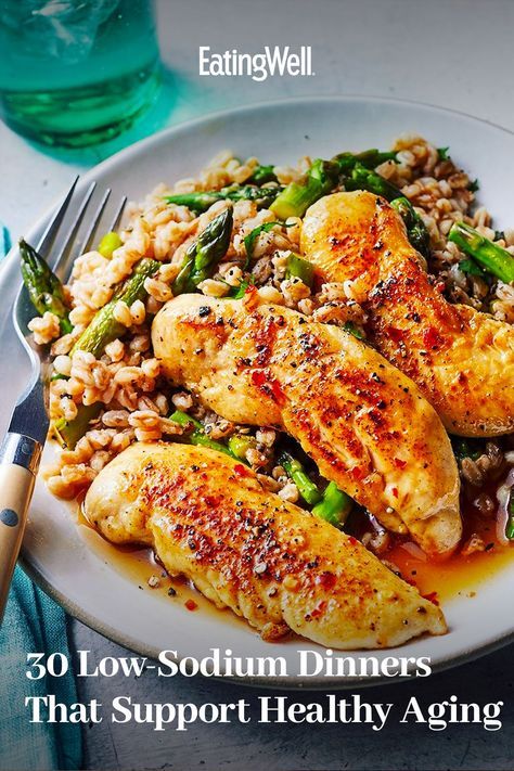 Heart Healthy Chicken Recipes, Low Sodium Recipes Heart, High Blood Pressure Recipes, Heart Healthy Recipes Low Sodium, Low Salt Recipes, Low Salt Diet, Dash Diet Recipes, Low Sodium Diet, Heart Healthy Diet