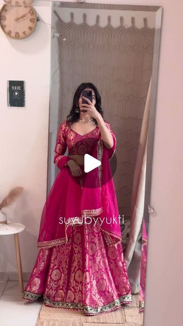 Pink Brocade Lehenga, Trending Lehenga, Lehenga Bridesmaid, Lehenga Indian, Brocade Lehenga, Pink Brocade, Bridesmaid Lehenga, Organza Lehenga, Blouse Hand Designs