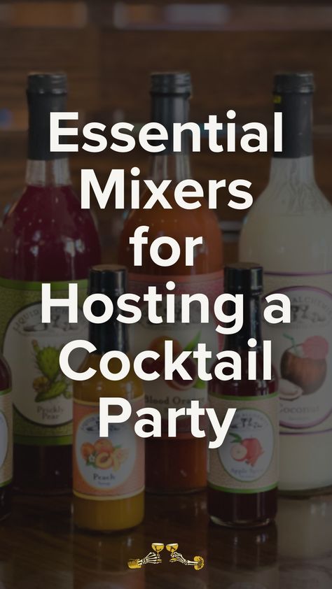 Planning a cocktail party? Learn about the key mixers you need, from premium syrups to fresh ingredients. Make sure your bar is ready for any occasion!

What mixers do I need for a party | How to host a cocktail party | Cocktail party essentials | Easy party mixers for cocktails | Must-have mixers for a party | Hosting a cocktail party guide | Cocktail mixers for large gatherings | Versatile cocktail syrups | Party cocktail ingredients | Best mixers for cocktails | How to stock a party bar Bar Essentials For A Party, Cocktail Party Decorations, Diy Cocktail Bar, Cocktail Party Decor, Cocktail Essentials, Party Hosting, Diy Cocktails, Cocktail Syrups, Tiki Cocktails