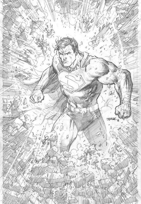 Justice League variant #7 by Jim Lee Superman Variant, Superman New 52, Jim Lee Superman, Jim Lee Batman, Jim Lee Art, Drawing Superheroes, Superhero Coloring, Dc Art, Superman Art