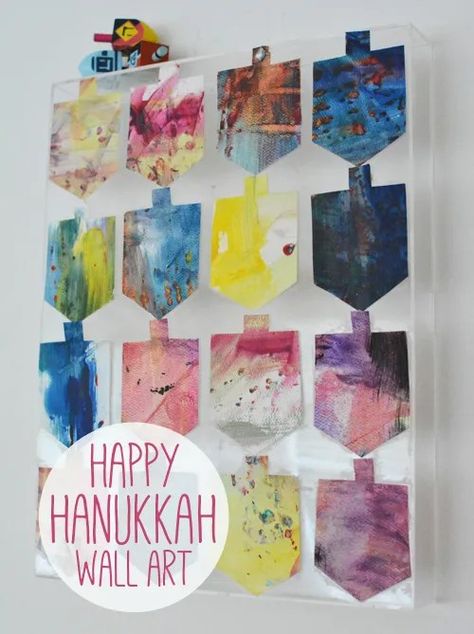 Meri Cherry, Happy Hanukkah, Art Project, Hanukkah, Cherry, Wall Art, Wall, Art