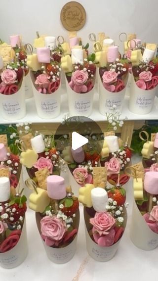 The Styled Graze Co. on Instagram: "Cute Cups for a bridal shower held at @stonehavencastleestate 🫶💐 

#bridalshower #host #cute #charcuterie #event #curated #chic #fruit #grazing #grazed #grazetable #snacks #diy" Baby Shower Fruit Cups, Cute Charcuterie, Snacks Diy, Charcuterie Cups, Baby Shower Fruit, Fruit Cups, Cute Cups, Woman’s Day, Dessert Ideas