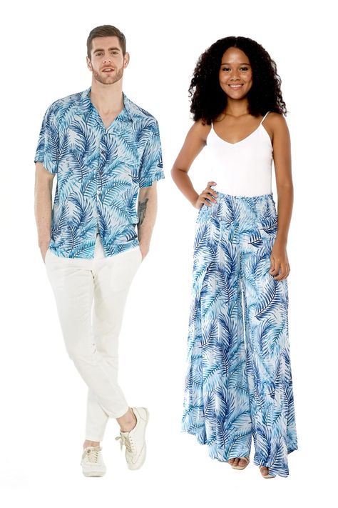 PRICES MAY VARY. 100% Rayon Pull On closure Please add women and men items to cart individually to receive the matching set. Exact Matching Outfit, Great for couple. Women pants comes in size Small/Medium, and Large/X-Large. Men shirt comes in size Small to 3X-Large. Beautiful Hawaiian print, perfect for any beach occasions or Luau parties, also great for cruise. Matching men's shirts, various women Jacketes, and boy outfits available. Miss Hawaii already? Keep the Hawaii Hangover going! Wide Le Luau Outfits Men, Luau Party Outfit, Add Women, Leaf Clothing, Luau Shirts, Hawaiian Outfit Men, Luau Outfits, Team Dinner, Miss Hawaii