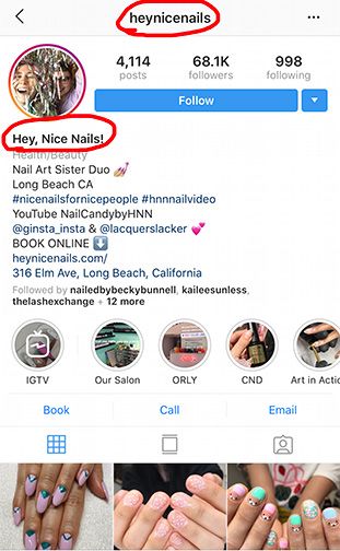 Instagram for salons 101: Everything you need to know to set up and grow your account Nails Account Name Ideas, Nail Account Name Ideas, Salon Marketing Social Media, Usernames For Instagram, Dream Clients, Simple App, Name Ideas, Business Communication, Instagram Analytics