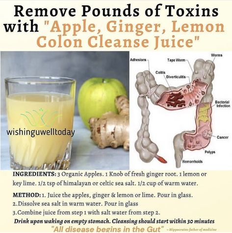 Colon Cleanse Juice, Cleanse Juice, Courge Spaghetti, Home Health Remedies, Cleanse Recipes, Colon Cleanse, Natural Health Remedies, Natural Medicine, Detox Drinks