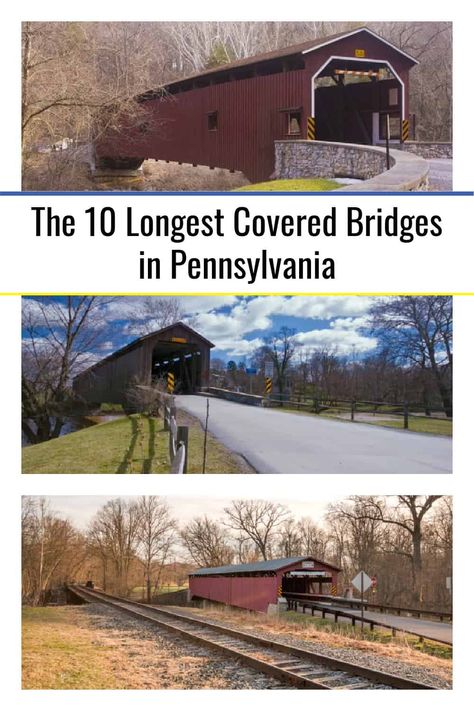 Ever wondered what the Longest Covered Bridges in Pennsylvania are? I've got you covered with the 10 longest historic covered bridges in the state. Covered Bridges In Pennsylvania, 7 Natural Wonders, Perry County, Susquehanna River, Pennsylvania Travel, Franklin County, Community Park, Covered Bridge, Travel Articles