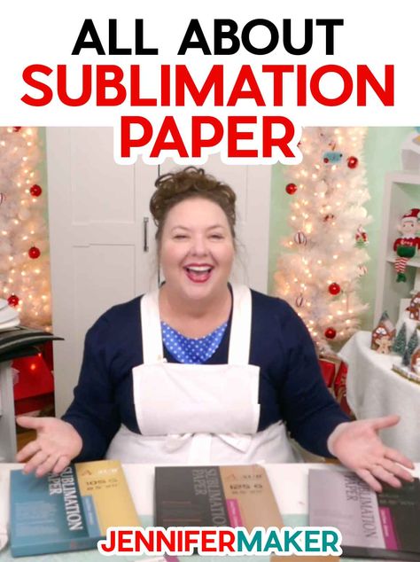 What Is Sublimation, Jennifer Maker, Sublimation Gifts, Cricut Help, Sublimation Ideas Projects Inspiration, Laser Paper, Unique Mug, Cricut Craft Room, Diy Cricut