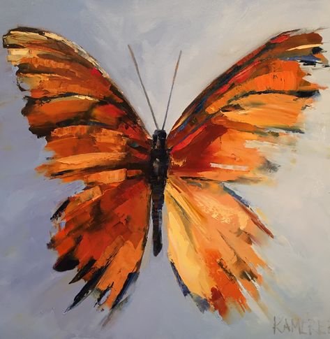 Acrilic Paintings Ideas Butterfly, Butterfly Oil Pastel, Oil Pastel Butterfly, Butterfly Acrylic Painting, Butterfly Art Painting, Animal Illustration Art, Watercolor Paintings For Beginners, Still Lifes, Oil Pastel Drawings