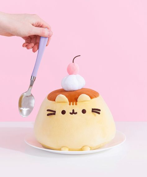 Pusheen Desserts, Pusheen Gifts, Campfire Snacks, Pusheen Shop, Pusheen Plush, Pusheen Cute, Pudding Dessert, Cute Squishies, Pusheen Cat