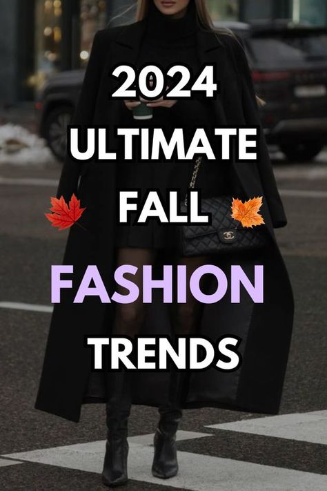 Hey, fashionistas! If it's one season I love its AUTUMN! The air is crisp, the leaves are turning, and it’s time to update our wardrobes with the cutest trends of the season! Get ready for some serious style inspo because Fall 2024 is bringing the heat (and a whole lot of chic!). From bold colors to nostalgic vibes, here’s everything you need to know to stay fabulous this season. Let’s dive in! 💃 #fallfashion #fashiontrends #fashionblogger Plus Size Fall Trends 2024, Styles For 2024, Todays Fashion Trends 2024, Fall Women’s Fashion 2024, Fall Styles 2024, 2024 Fall Trends For Women, Style Trends 2024, Autumn Trends 2024, Autumn 2024 Fashion Trends