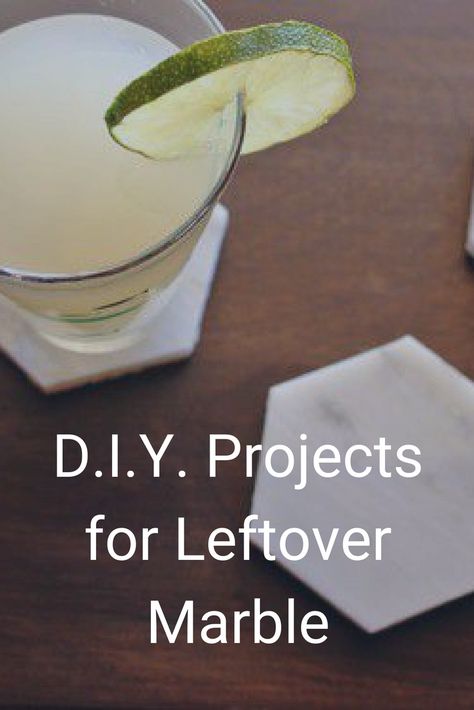 Got leftover tile from a home improvement project? Put those leftover marble tiles to good use with these DIY decor tips. Click the pin for four stylish uses for repurposed marble. #diy #decor #diydecor #homeimprovement #realtordotcom Marble Tile Diy Projects, Marble Remnant Ideas, Marble Scrap Ideas, Leftover Marble Ideas, Scrap Marble Projects, Marble Diy Projects, Marble Tile Shower Ideas, Leftover Granite Ideas, Marble Tiles Floor