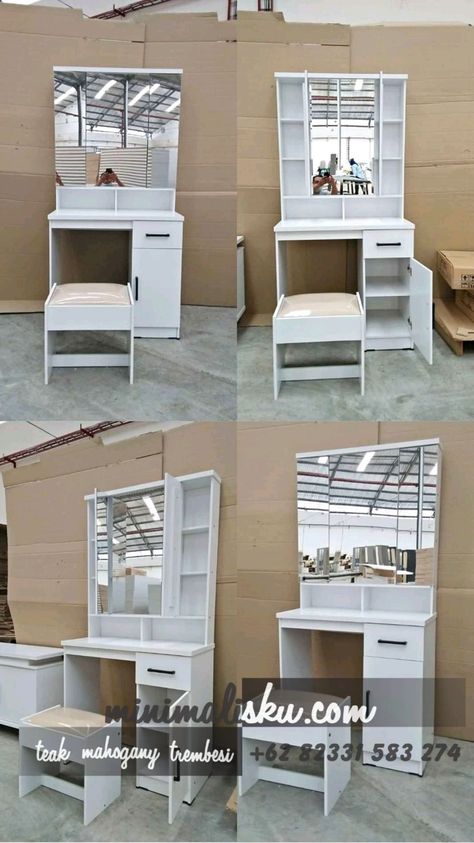 Mirror Closet, Bathroom Furniture Modern, Mirror Closet Doors, Wooden Items, Dressing Table Design, Furniture Details Design, House Furniture Design, Dressing Mirror, Furniture Modern