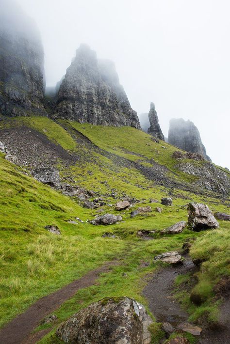 Isle Of Skye Scotland, The Isle Of Skye, Skye Scotland, Scottish Landscape, Isle Of Skye, The Isle, Scotland Travel, Freelance Illustrator, In The Rain