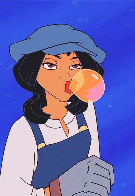 From Atlantis: The Lost Empire (2001) Blowing Bubbles, Atlantis, A Woman, Bubbles