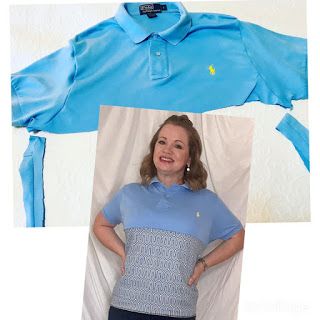 I Can Work With That: Polo Shirt Scraps Clothing Alterations, Easy Clothing, Sewing Top, Upcycled Clothes, Dream Business, Altering Clothes, Top Sewing Pattern, Post Ideas, Making Shirts