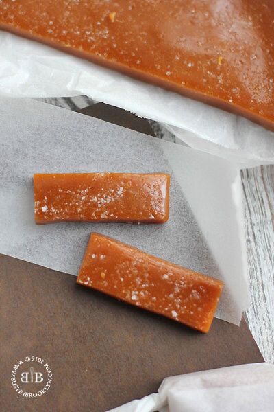 Artisan Caramels (NO CORN SYRUP) – Busy in Brooklyn Caramel Recipe No Corn Syrup, Soft Caramels Recipe, Carmel Recipe, Homemade Soft Pretzels, Random Recipes, Homemade Candy, Homemade Syrup, Candy Recipes Homemade, Soft Caramel