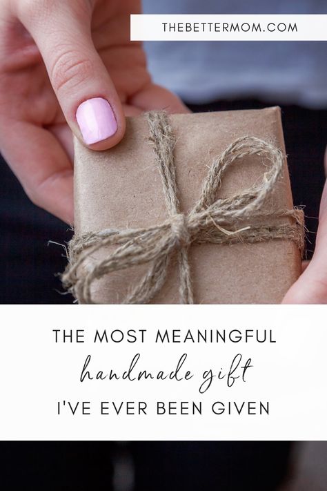 Meaningful Gifts For Mom Diy, Diy Meaningful Gifts, Diy Gifts For Grandma, Homemade Gifts For Mom, Handmade Gifts For Boyfriend, Diy Anniversary Gift, Better Mom, Diy Gifts For Dad, Diy Gifts For Mom