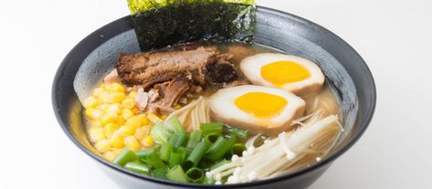 Tonkotsu Shio Ramen and Chashu Pork | Forever Nomday Real Ramen, Chashu Pork, Tonkotsu Broth, Shio Ramen, Shoyu Ramen, How To Make Ramen, Ramen Recipe, Prime Rib, Ramen Noodles