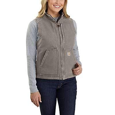 Carhartt Vest, Canvas Vest, Womens Sherpa, Carhartt Womens, Ranch Wear, Carhartt Women, Cowboy Art, Outerwear Vest, Sherpa Lined