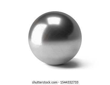 Similar Images, Stock Photos & Vectors of 3d Silver Sphere isolated on white background - 85772317 | Shutterstock Metal Drawing, Adobe Photoshop Design, Ball Drawing, Texture Drawing, Light Study, Charcoal Art, Scrapbook Stickers Printable, 3d Texture, Metal Texture