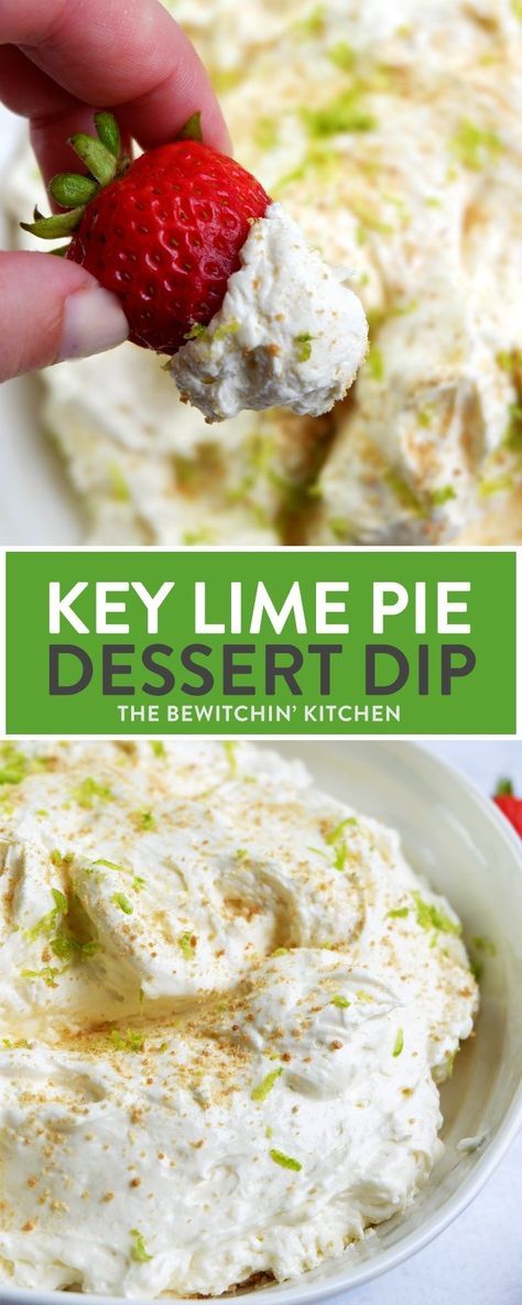 Key Lime Pie Dip, Key Lime Recipes, Fruit Dip Recipe, Fruit Desserts Easy, Pie Dip, Dessert Dip, Fruit Dips Recipes, Deserts Easy, Cheesecake Dip