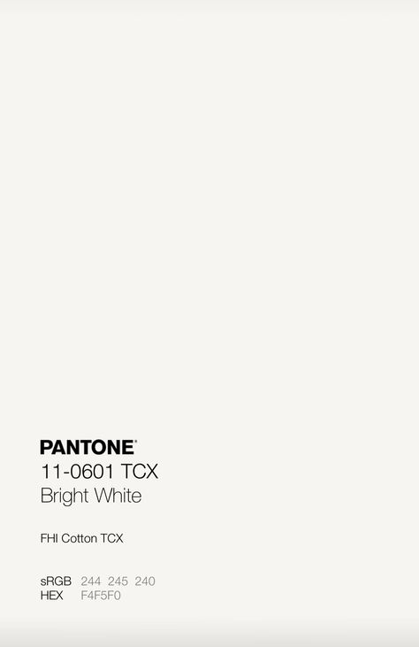 Pantone White, White Pantone, Pantone Color Chart, Bright White Background, Pantone Palette, Background Search, Pantone Colour Palettes, Color Design Inspiration, Palette Design