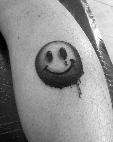 Bff Tats, Emoji Tattoo, Smiley Face Tattoo, Herren Hand Tattoos, Latest Tattoo Design, Inner Arm Tattoo, Back Of Shoulder Tattoo, Latest Tattoos, Traditional Ink