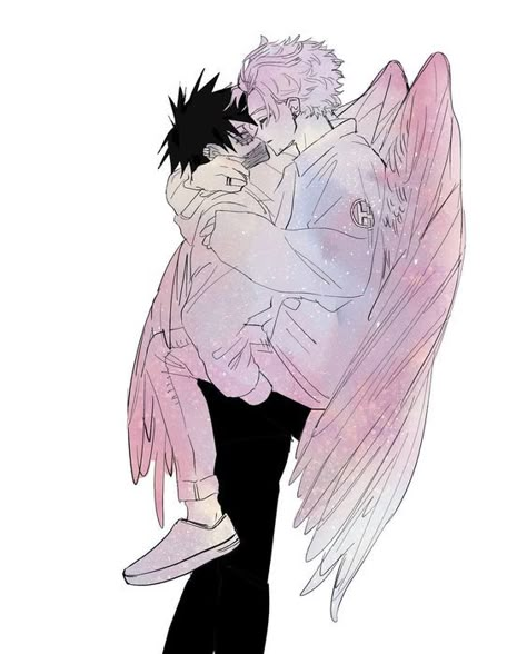 Toga here I took the the pic 👅 Hotwings Fanart Spicy, Mha Ships Dabi X Hawks, Hot Wings Mha, Dabi X Hawks Spicy Fanart, Dabi X Hawks Comic, Dabi X Hawks Fanart, Hawks Comic, Dabi X Hawks Comic Kiss, Dabi X Hawks