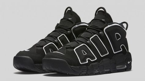 nike-air-more-uptempo Zapatillas 47 Street, Shoe Storage Hacks, Coolest Sneakers, Nike Air Uptempo, Look Legging, Nike Air More Uptempo, Nike Air More, Nike Max, Black Nike Shoes