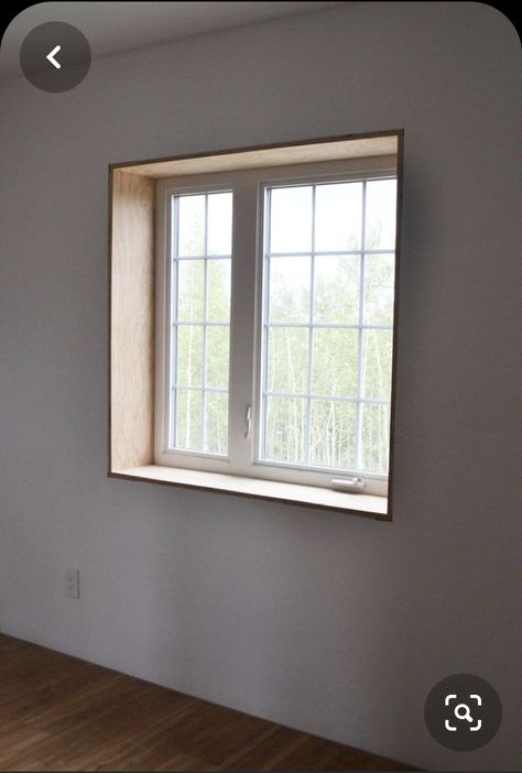 Manufactured Home Interior, Window Trim Ideas Interior, Modern Window Trim, Window Jamb, Diy Window Trim, Modern Trim, Interior Window Trim, Interior Door Trim, Window Casing