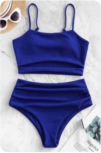 Tankini Aesthetic, High Waisted Swimsuit Bottoms, Swimwear Boutique, Baby Swimsuit, Trendy Swimsuits, Tankini Swimsuits For Women, Swimsuits Outfits