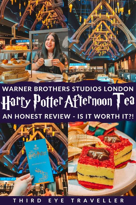 Harry Potter Tea Party, Harry Potter Studios London, Harry Potter Tea, London Harry Potter, Warner Brothers Studio Tour, Afternoon Tea In London, Harry Potter Filming Locations, Tea In London, Harry Potter Travel