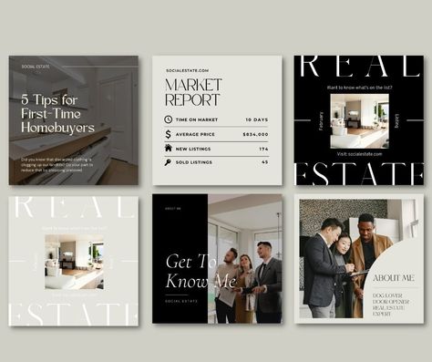 Excited to share this item from my #etsy shop: 250 Luxury Real Estate Instagram Templates | Real Estate Social Media Templates Posts Canva, Realtor Marketing, Real Estate Agent IG Content #beige #black #realestatetemplate #realtortemplate #instagramtemplate #realestateflyer #sellersguide #emailmarketing #realtormarketing Minimalist Real Estate Social Media, Elegant Real Estate Branding, Luxury Social Media Template, Luxury Real Estate Instagram Feed, Luxury Social Media Design, Real Estate Instagram Posts Ideas, Luxury Instagram Feed, Elegant Instagram Post, Luxury Real Estate Branding