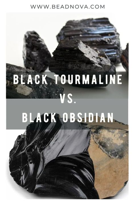 Black tourmaline and black obsidian are the most common gems in jewelry making. It is also believed to provide spiritual healing. Learn more about black tourmaline vs. black obsidian. Black Obsidian Crystal Meaning, Obsidian Crystal Aesthetic, Black Obsidian Meaning, Black Tourmaline Meaning, Crystal Encyclopedia, Crystal Knowledge, Obsidian Meaning, Tourmaline Meaning, Occult Knowledge