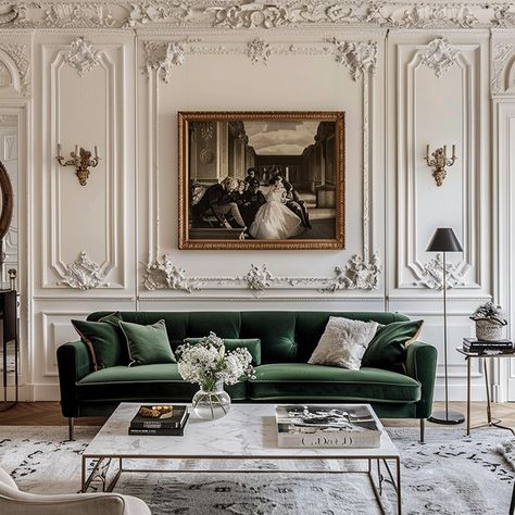 The Secrets Of French Parisian Color Design - Edward George French Classic Interior Design, Modern Parisian Interior Design, French Interior Design Parisian Style, Parisian Chic Interior Design, French Modern Interior, Parisian Chic Decor, Modern Vintage Interior Design, Modern Parisian Interior, Parisian Chic Interior