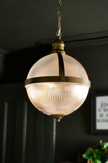 Nature Inspired Lighting, Orb Light, Cottage Exteriors, Globe Ceiling Light, Brass Ceiling Light, Glass Orb, Rockett St George, Outdoor Pendant Lighting, Light Crafts