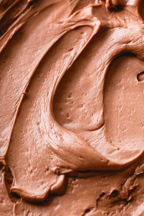 Chocolate Russian Buttercream Chocolate Russian Buttercream, Russian Buttercream Recipe, Chocolate Cream Frosting, Chocolate Italian Meringue Buttercream, Russian Buttercream, Russian Chocolate, Compound Butter Recipe, Bakery Goods, Cake Filling Recipes