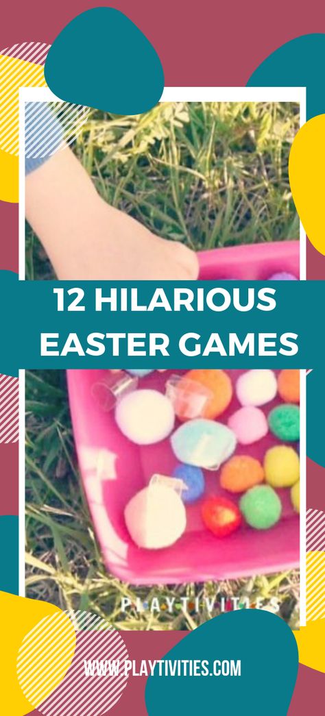 12 Hilarious Easter Games For Family Gatherings! Easter is the second biggest family gatherings of the year, so after a big meal we usually gather and play some family games!    #EasterGames  #GamesForFamily  #ActivitiesForKids  #FamilyGatheringIdeas  #FunGamesForFamily  #EasterTimeWithFamily  #EasterGamesForKidsIdeas  #HillariousEasterFamilyGames Easter Outdoor Games, Games For Family Gatherings, Youth Group Games Indoor, Spring Party Games, Family Easter Games, Easter Party Activities, Easter Camping, Fun Easter Games, Games Indoor